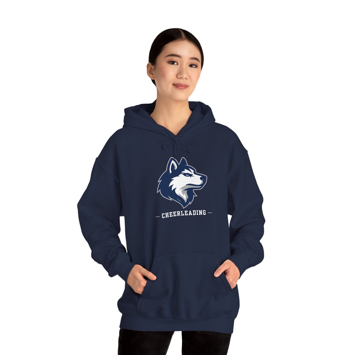 Huskies Cheerleading CrestLine Hoodie