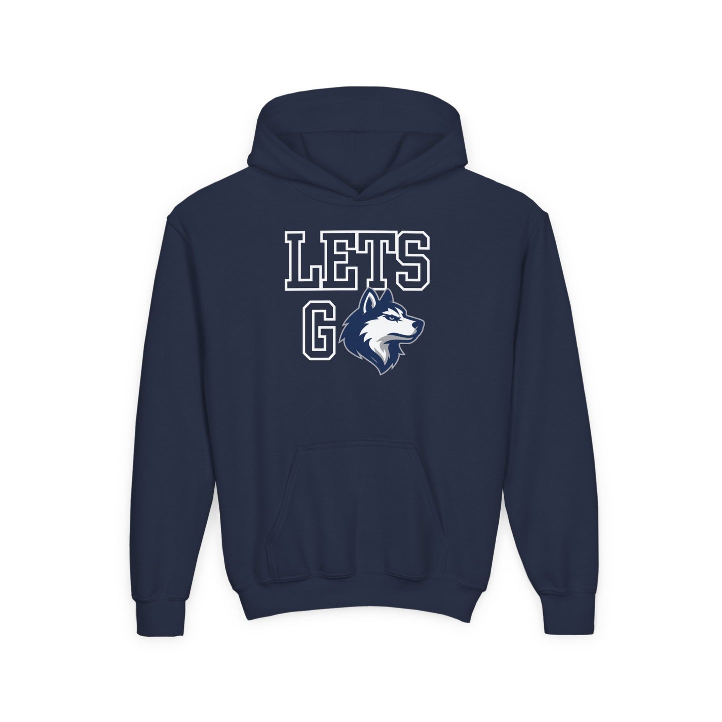 Huskies “Let’s Go” Youth Hoodie