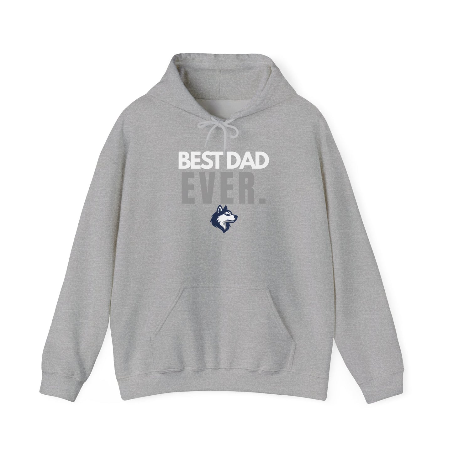 Huskies Dad BoldMark Hoodie