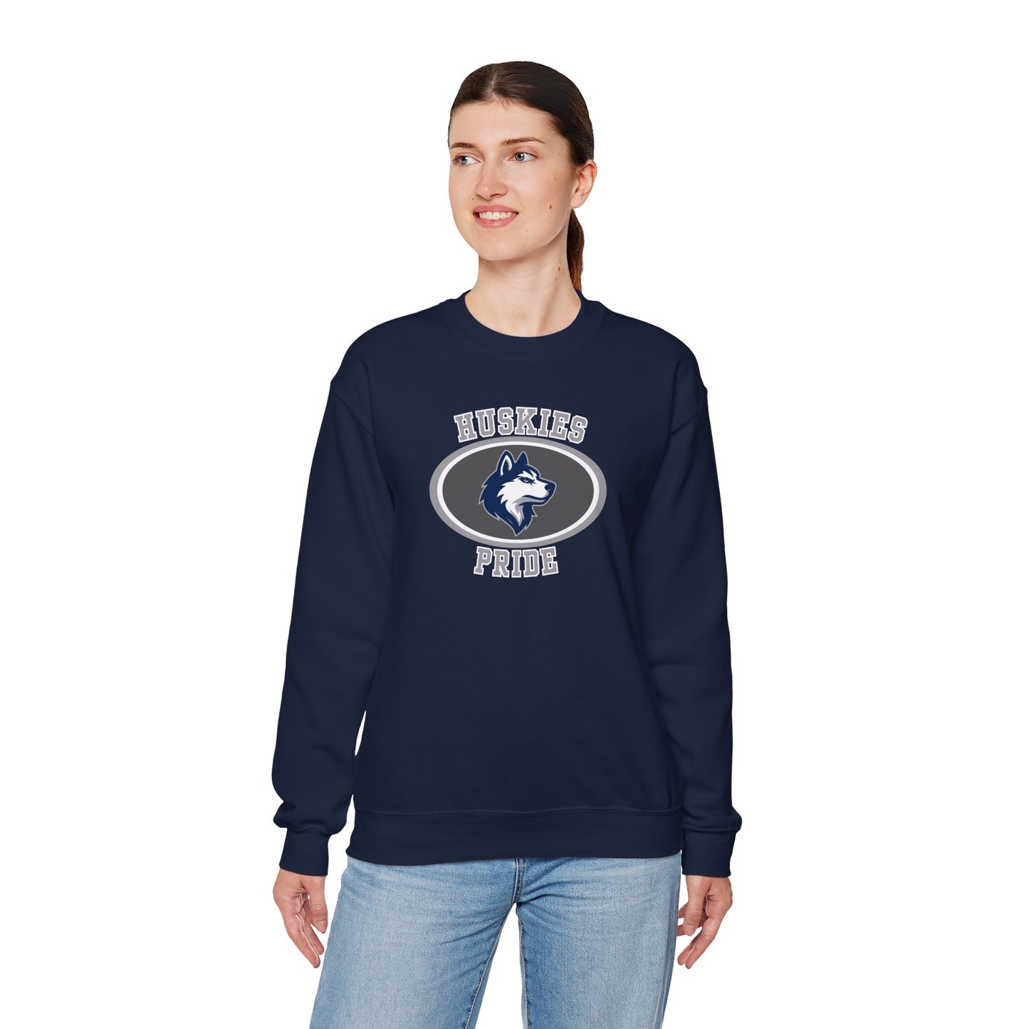 Huskies Pride OvalMark Crewneck