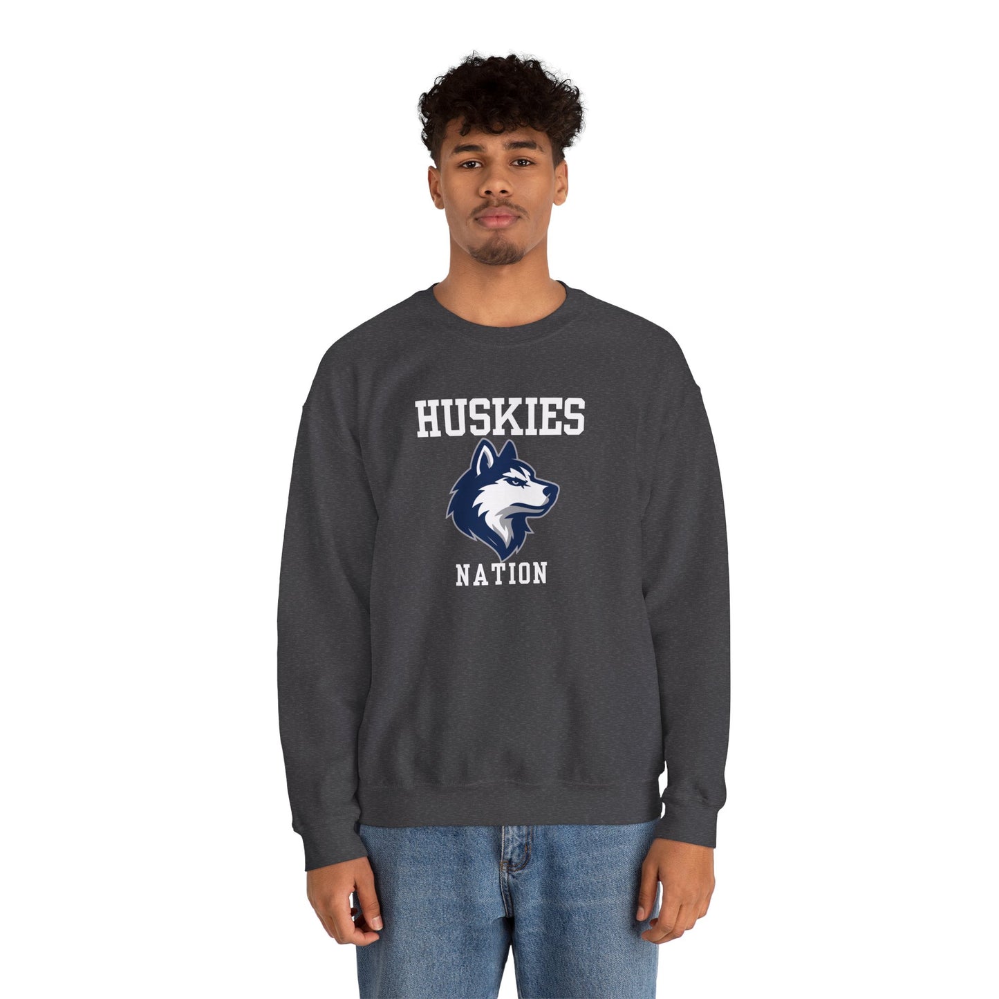 Huskies Nation PowerMark Crewneck