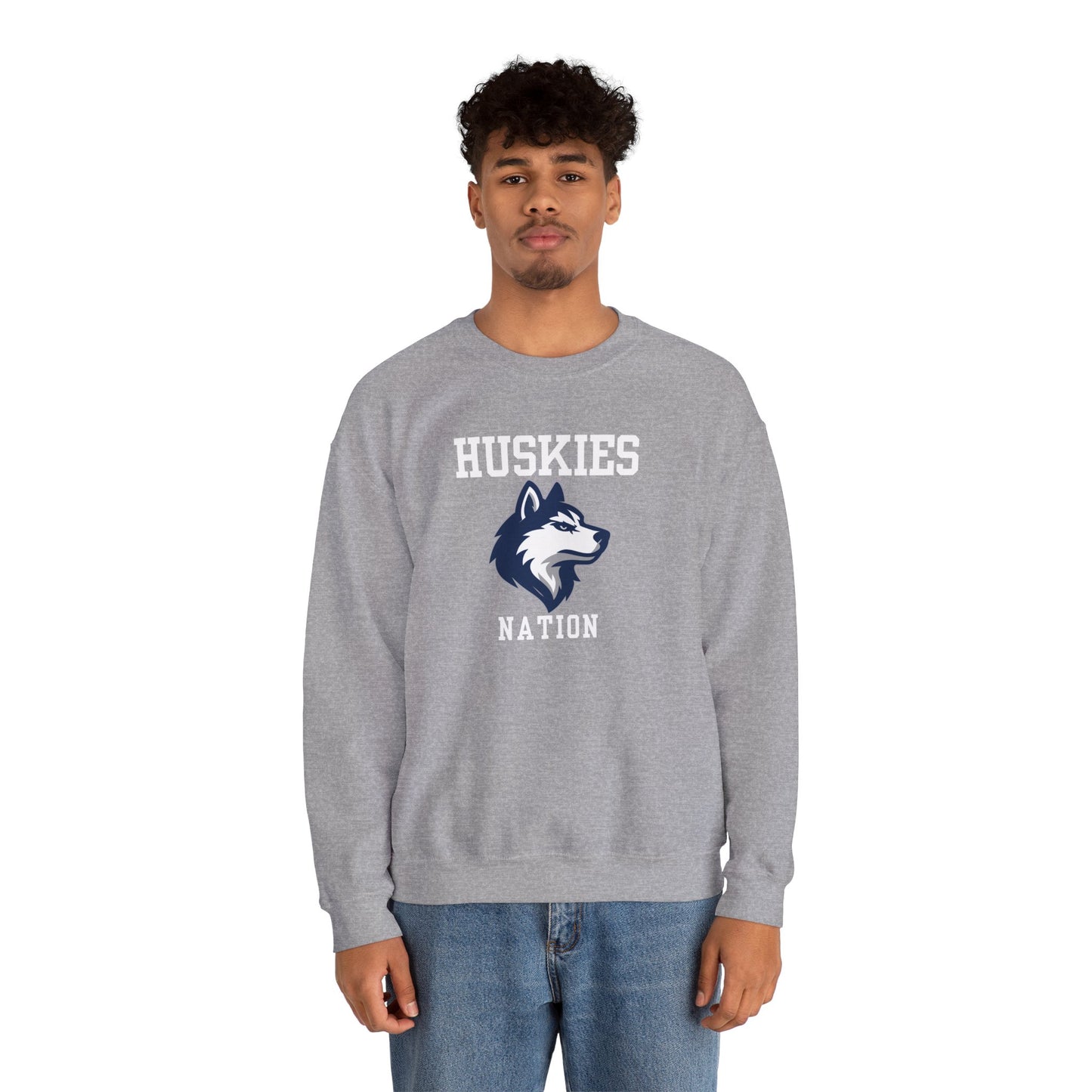 Huskies Nation PowerMark Crewneck