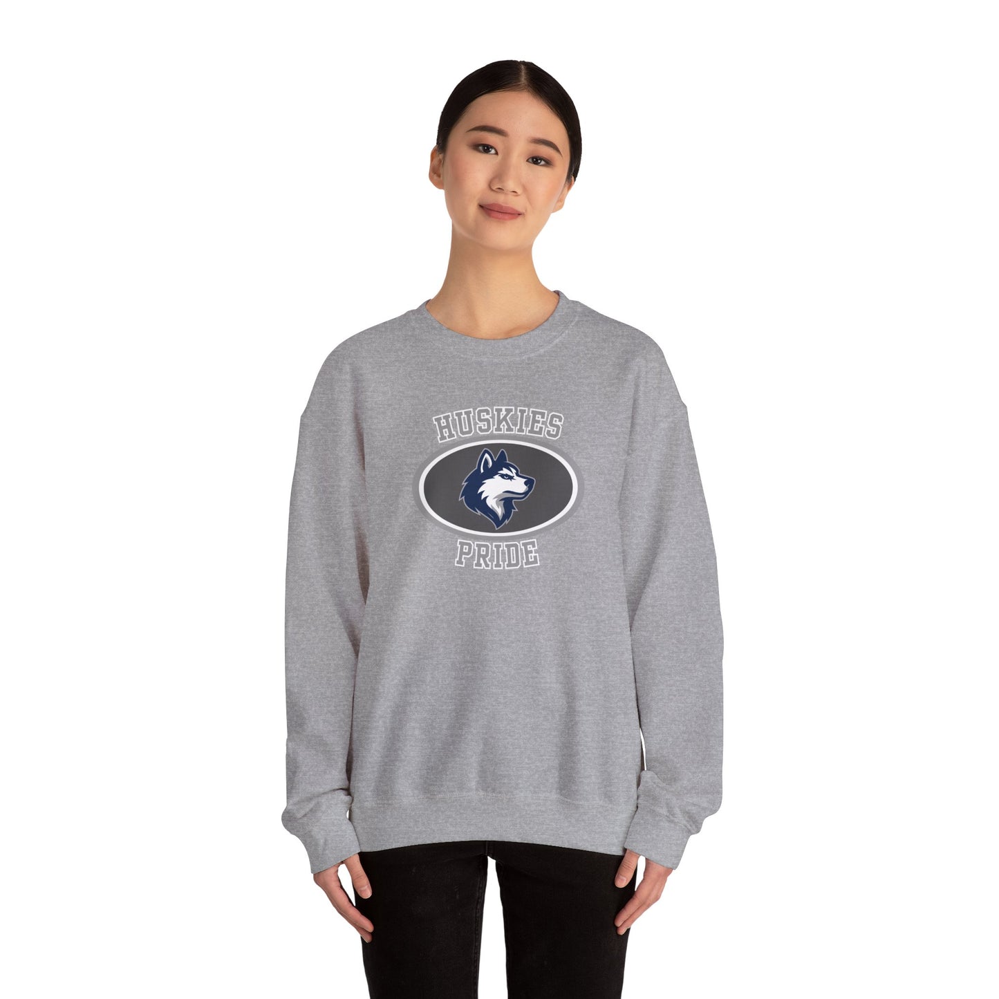 Huskies Pride OvalMark Crewneck