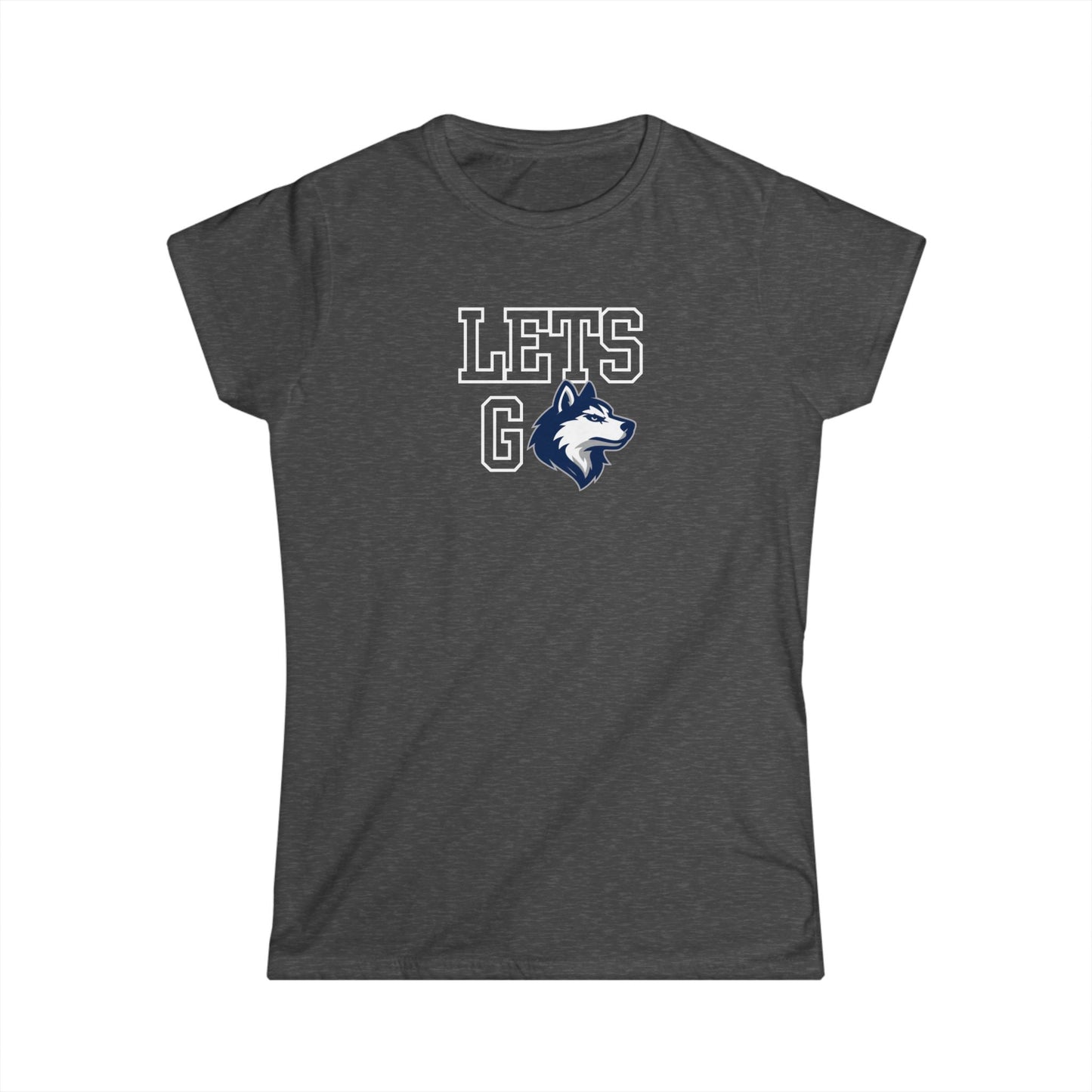 Huskies “Let’s Go” Women’s Tee