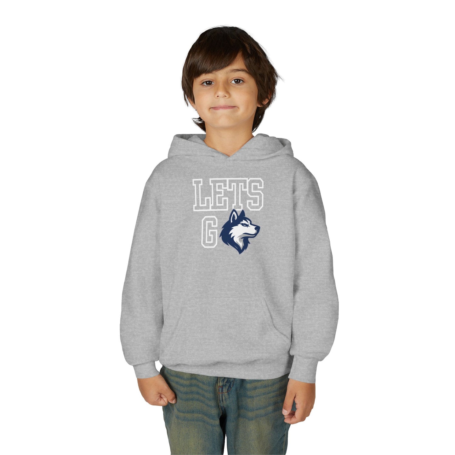Huskies “Let’s Go” Youth Hoodie