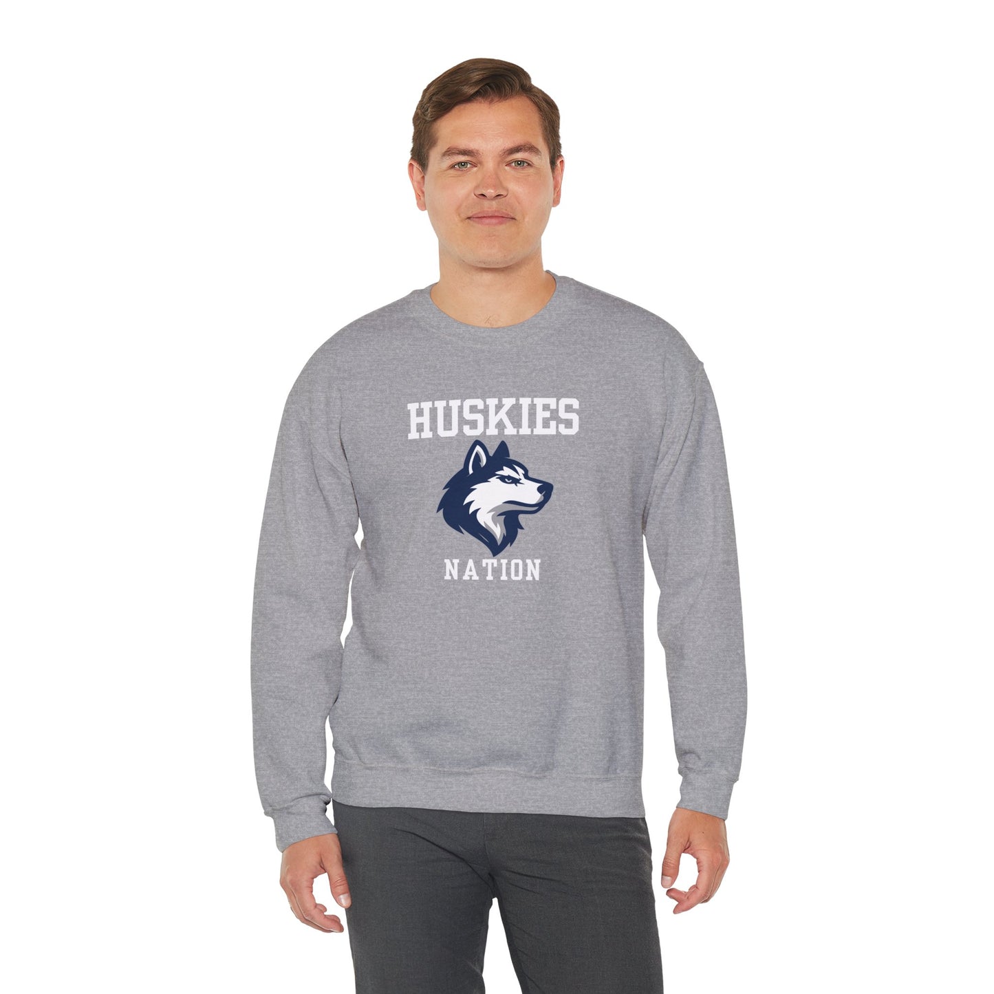 Huskies Nation PowerMark Crewneck