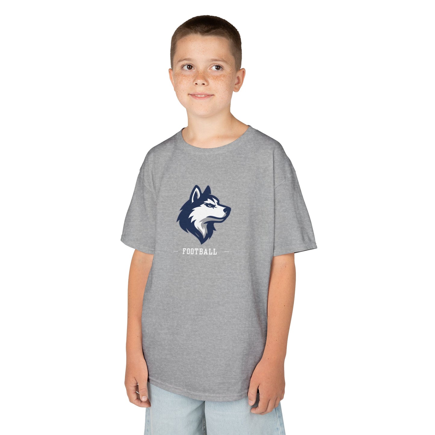Huskies Football CrestLine Youth Tee