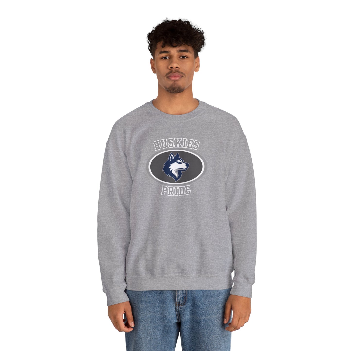 Huskies Pride OvalMark Crewneck