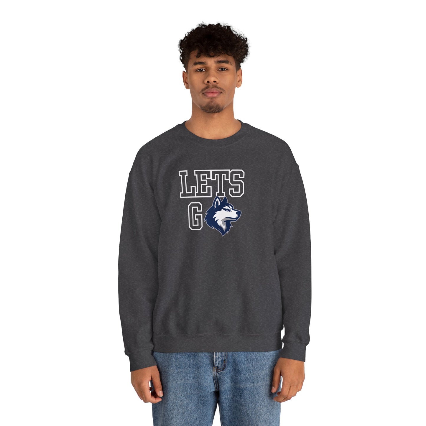 Huskies “Let’s Go” Crewneck