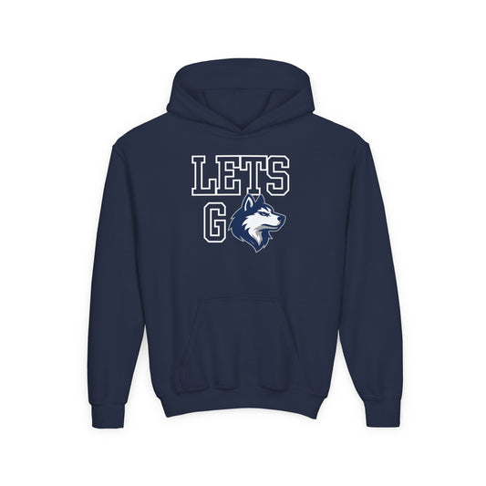 Huskies “Let’s Go” Youth Hoodie