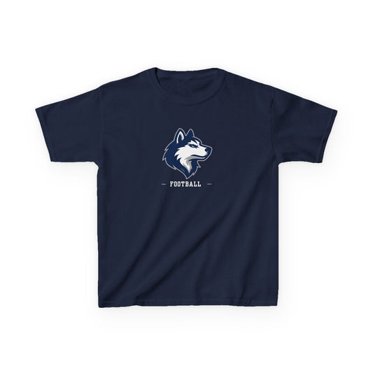 Huskies Football CrestLine Youth Tee