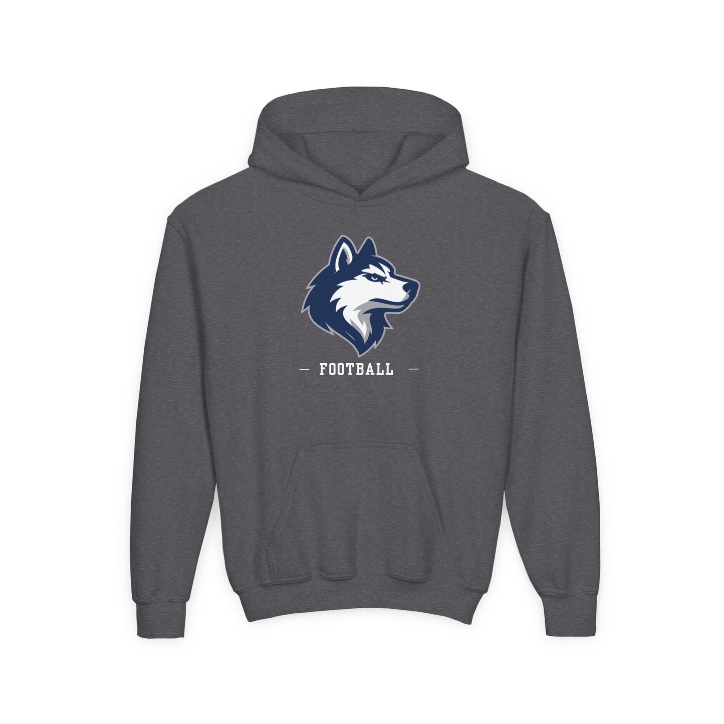 Huskies Football CrestLine Youth Hoodie