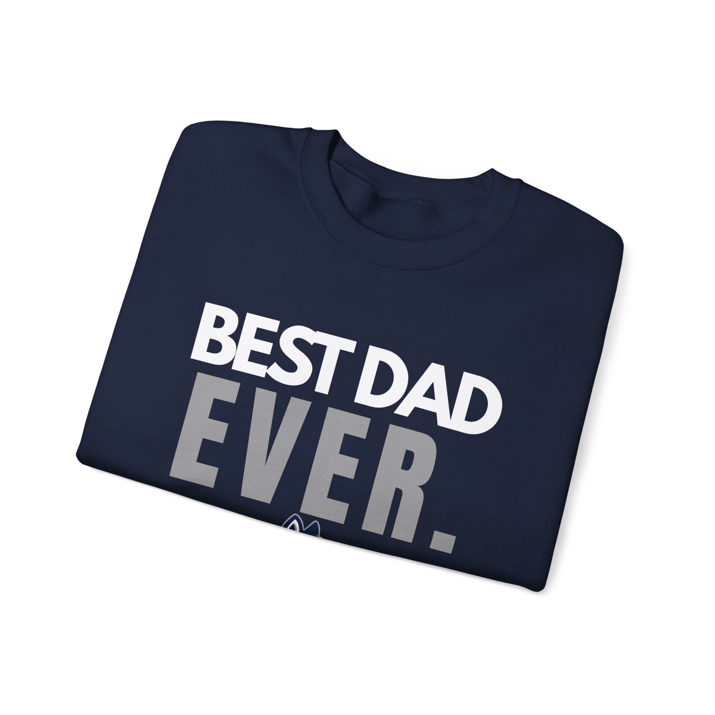 Huskies Dad BoldMark Crewneck