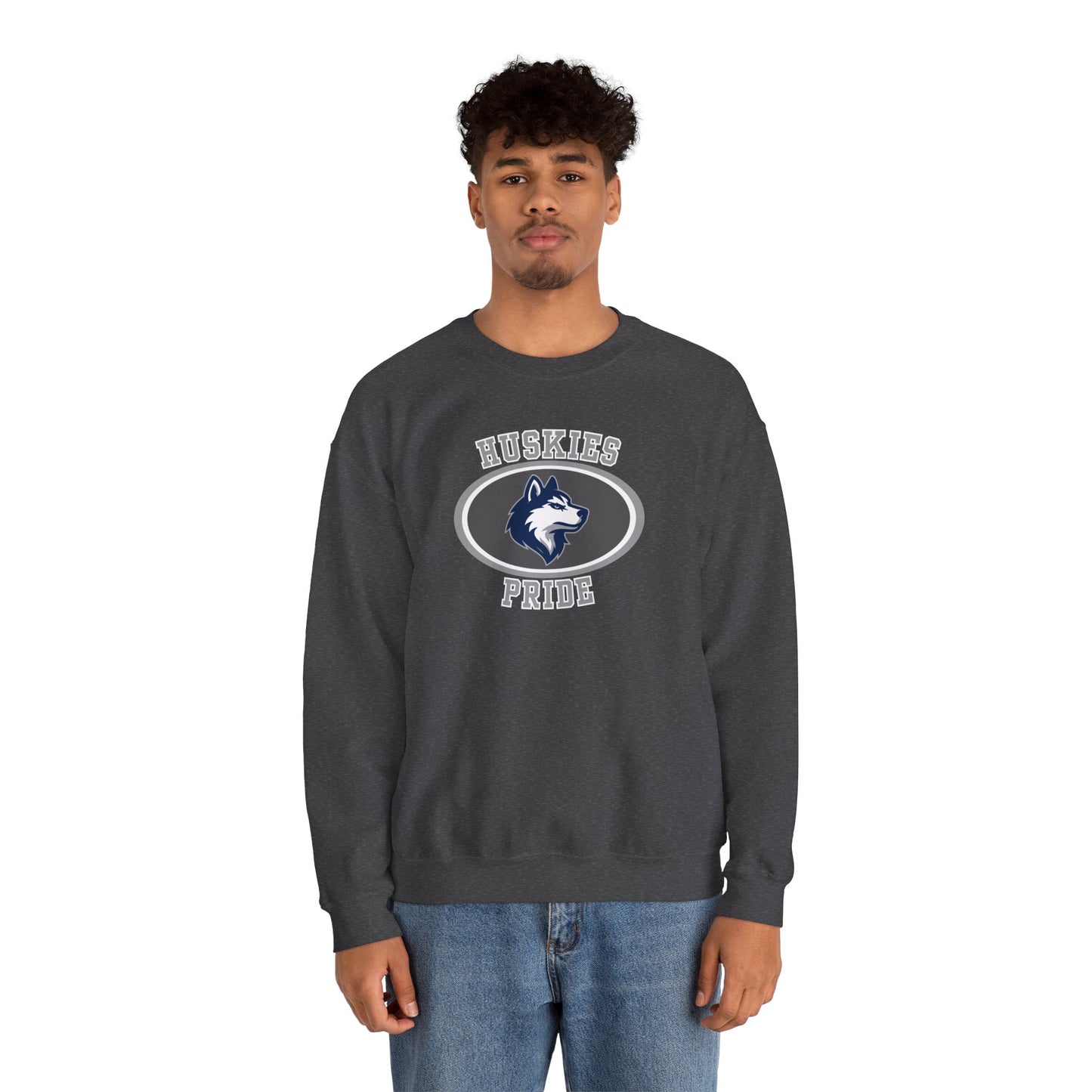 Huskies Pride OvalMark Crewneck