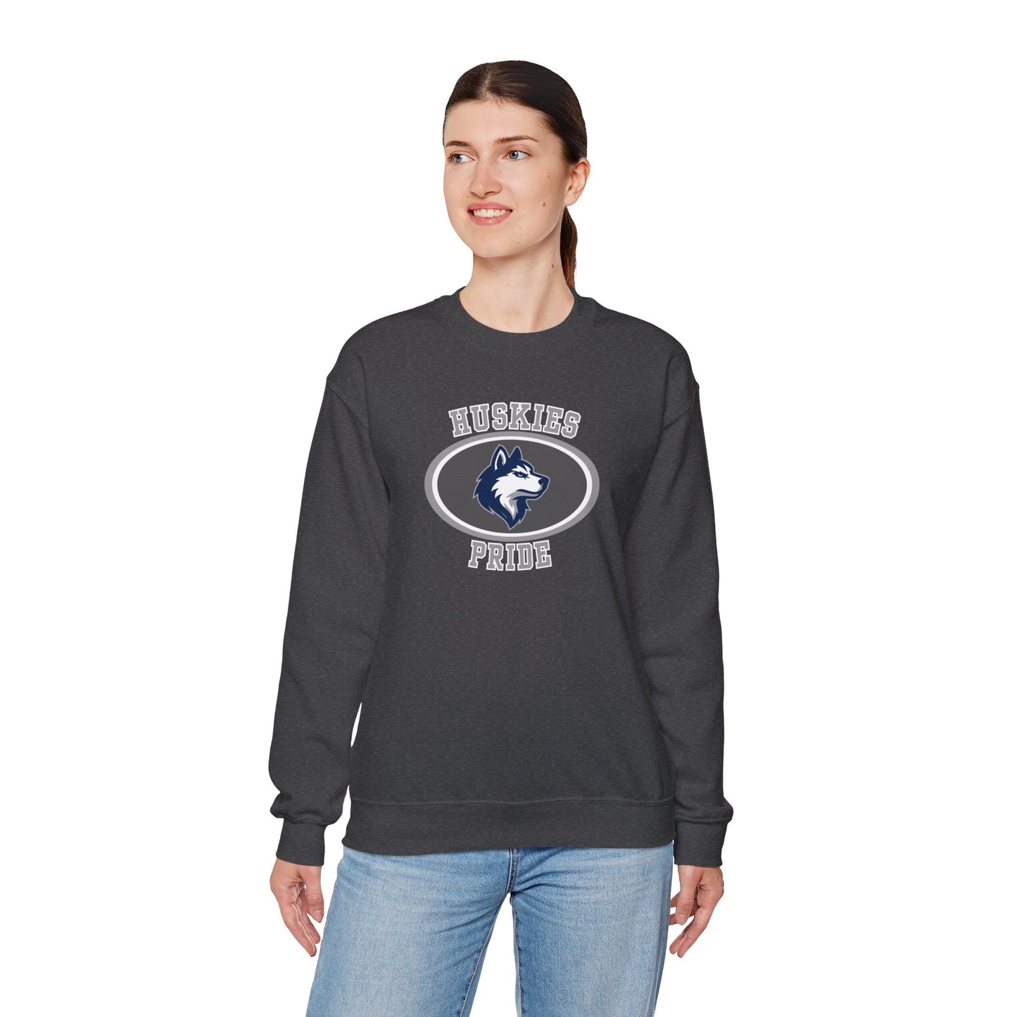 Huskies Pride OvalMark Crewneck