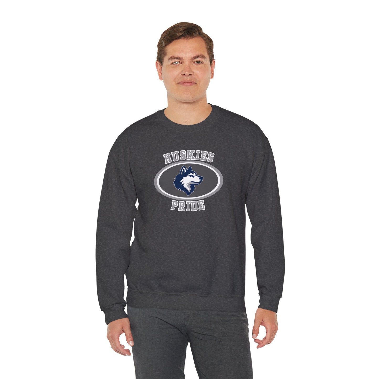 Huskies Pride OvalMark Crewneck