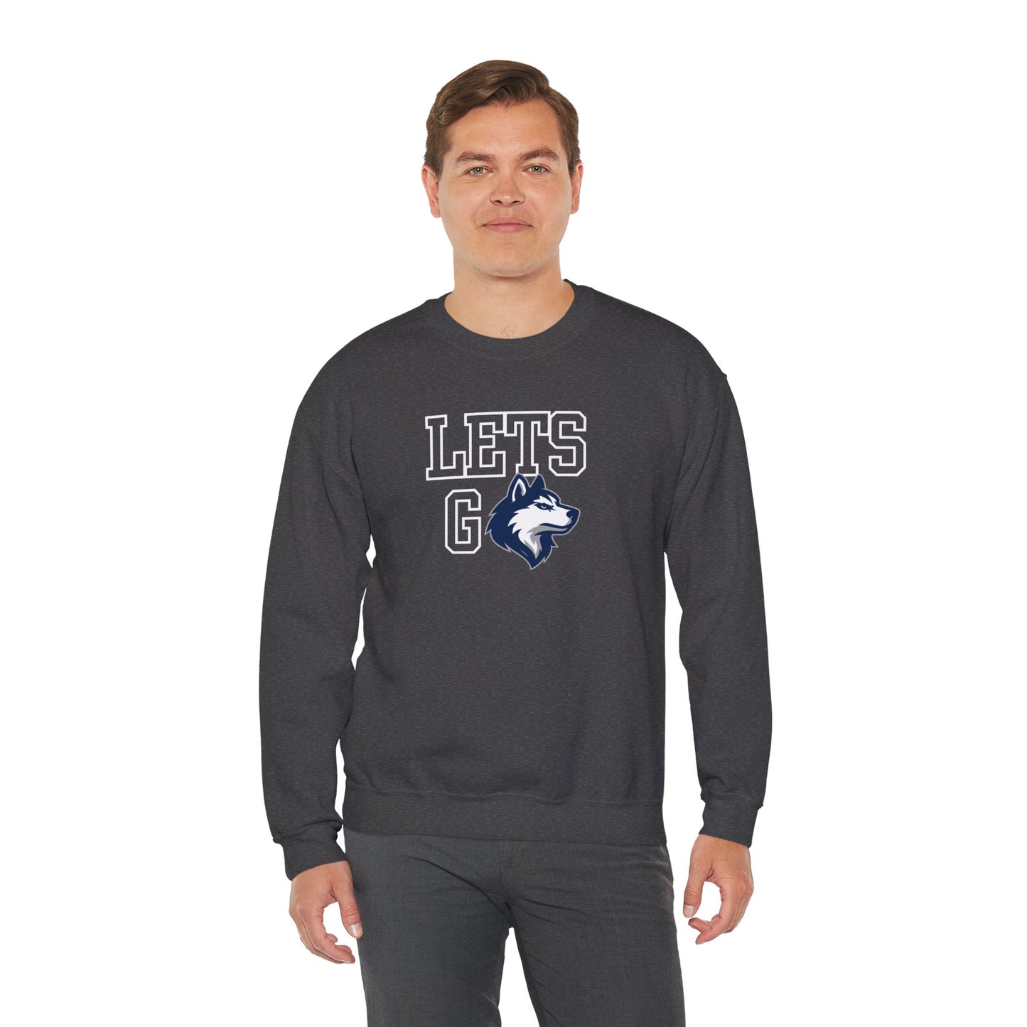 Huskies “Let’s Go” Crewneck