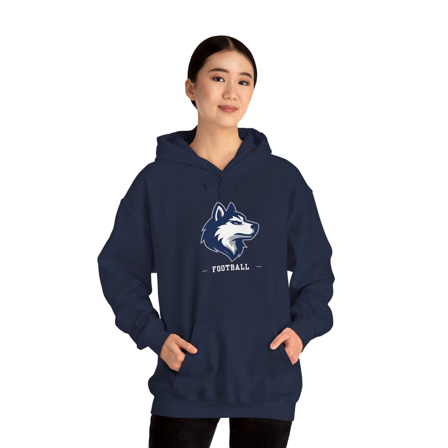 Huskies Football CrestLine Hoodie