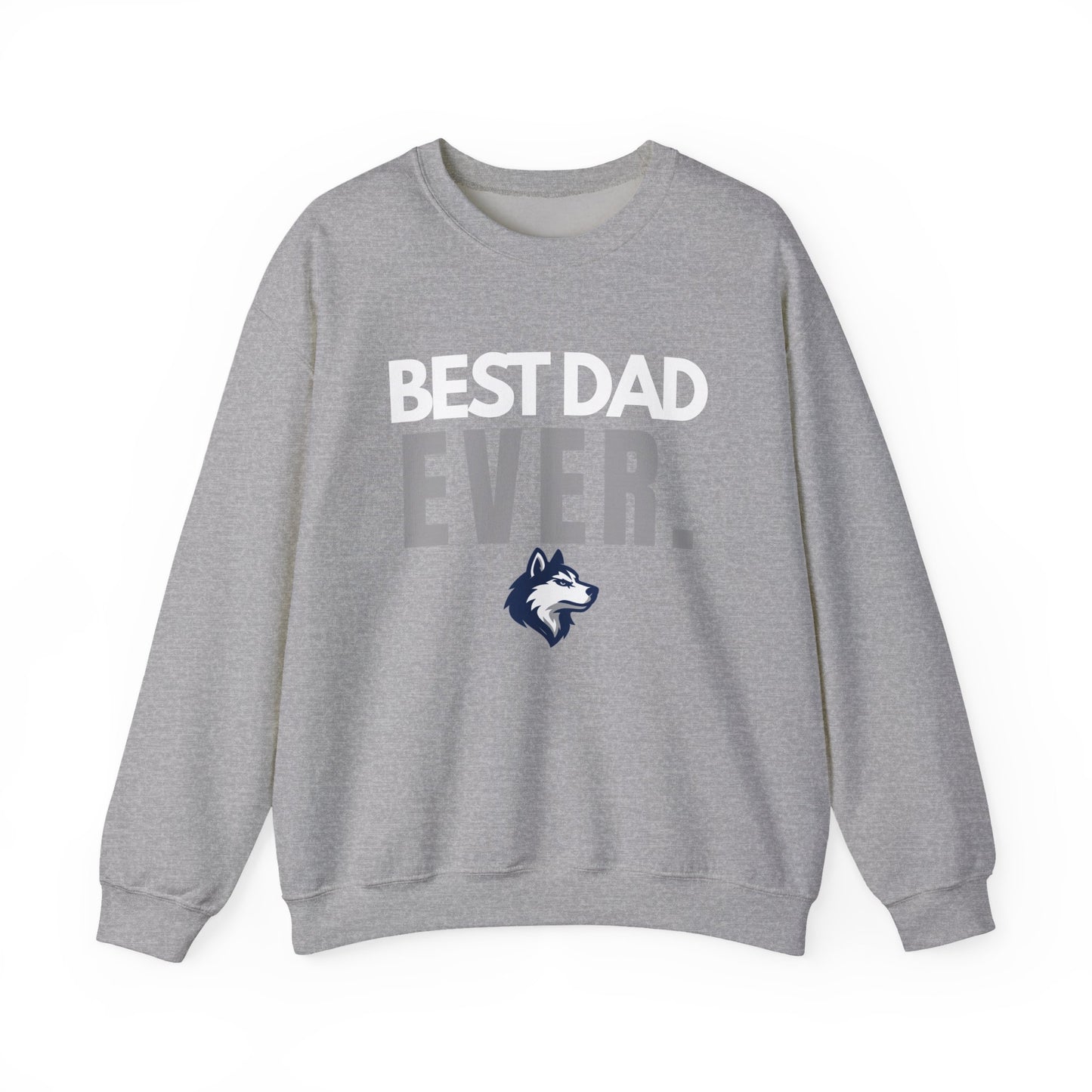 Huskies Dad BoldMark Crewneck