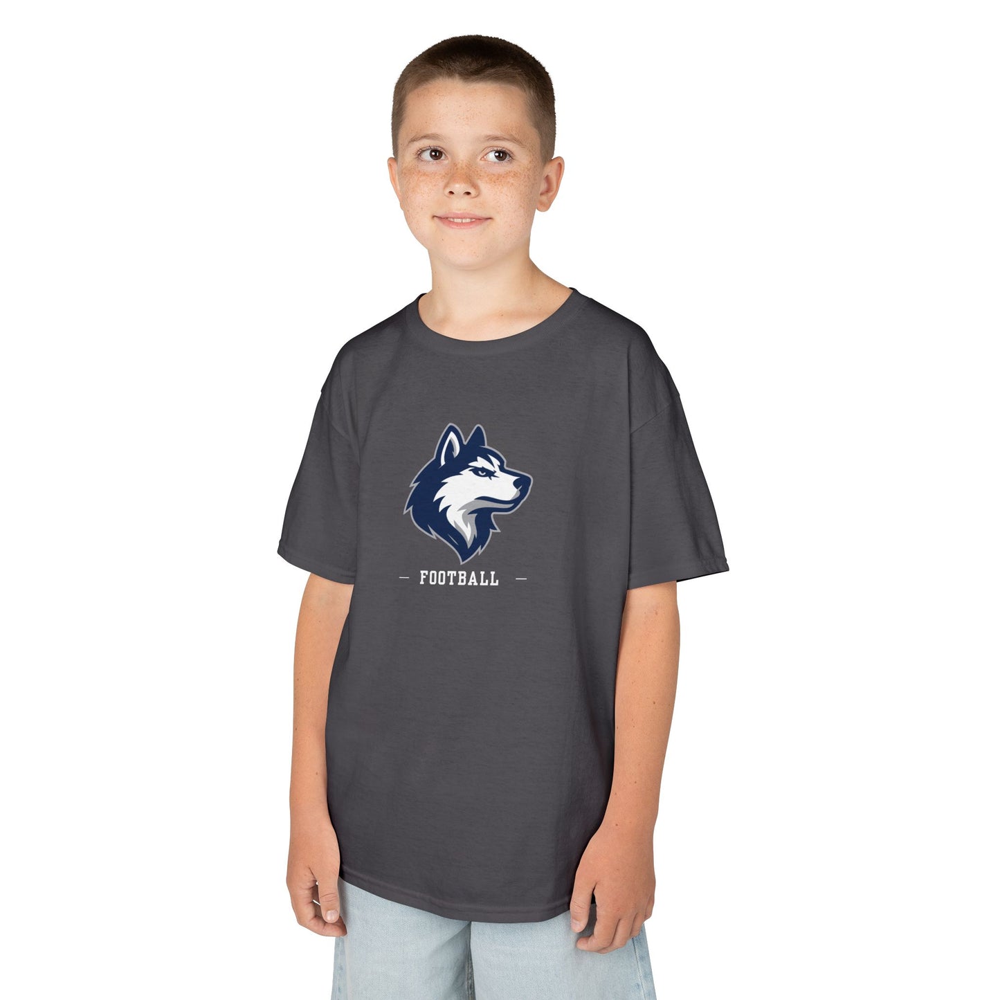Huskies Football CrestLine Youth Tee