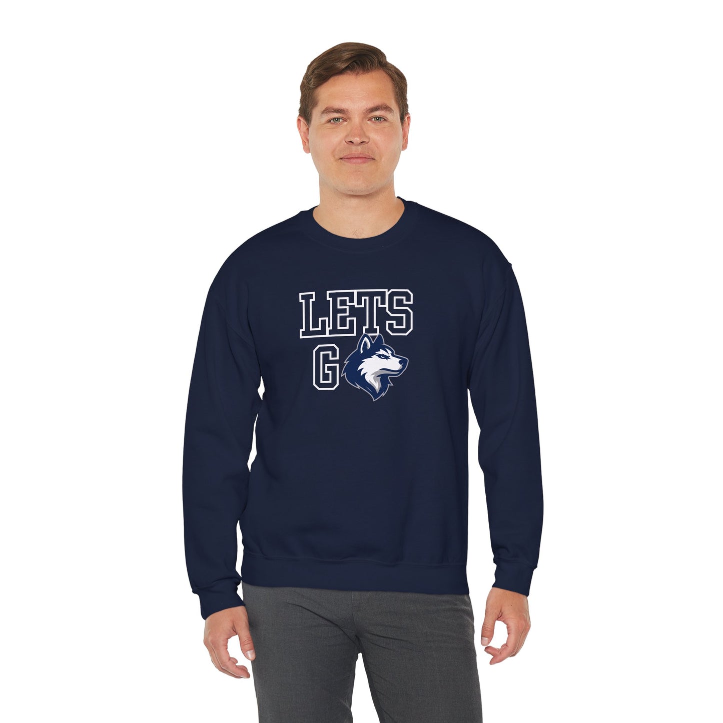 Huskies “Let’s Go” Crewneck