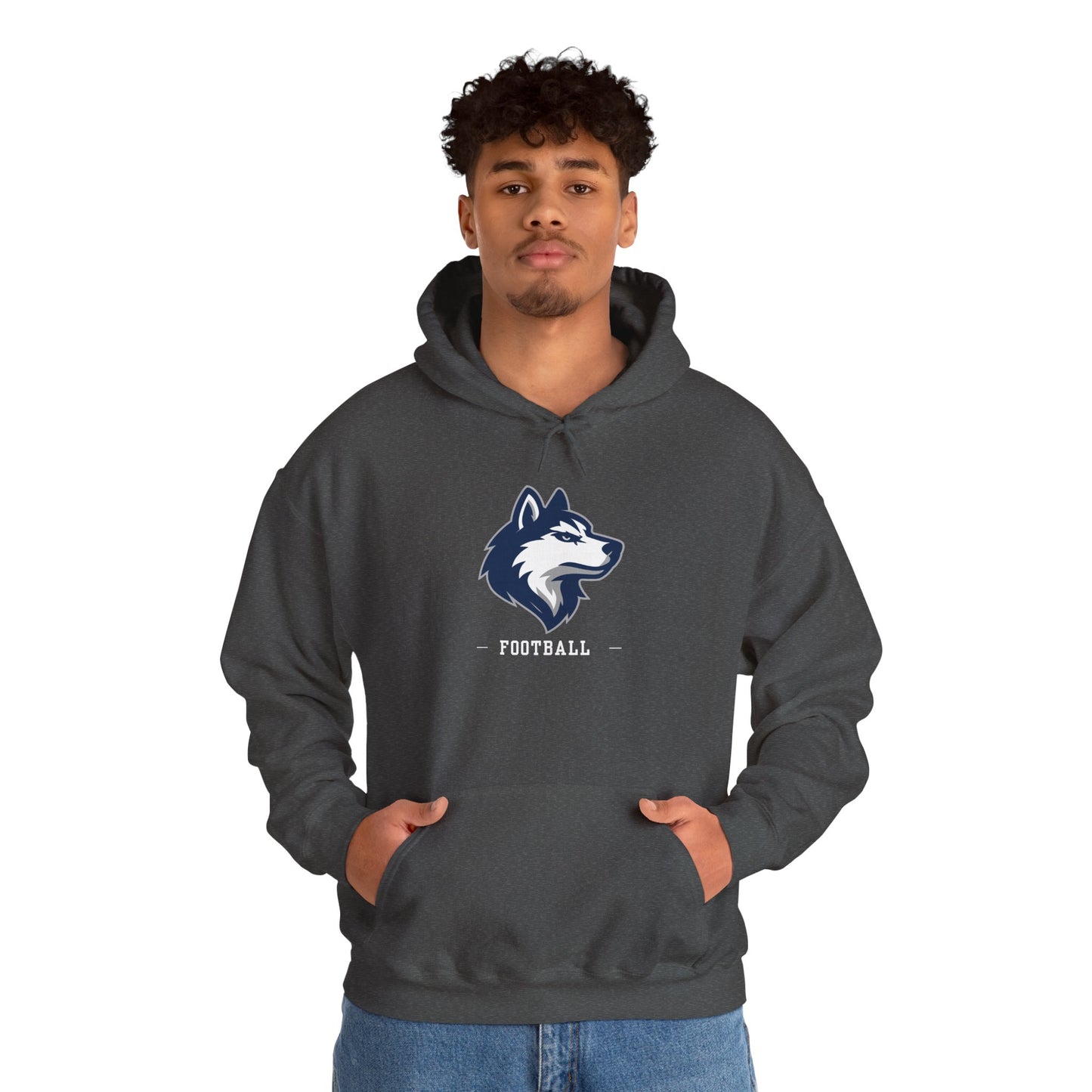 Huskies Football CrestLine Hoodie