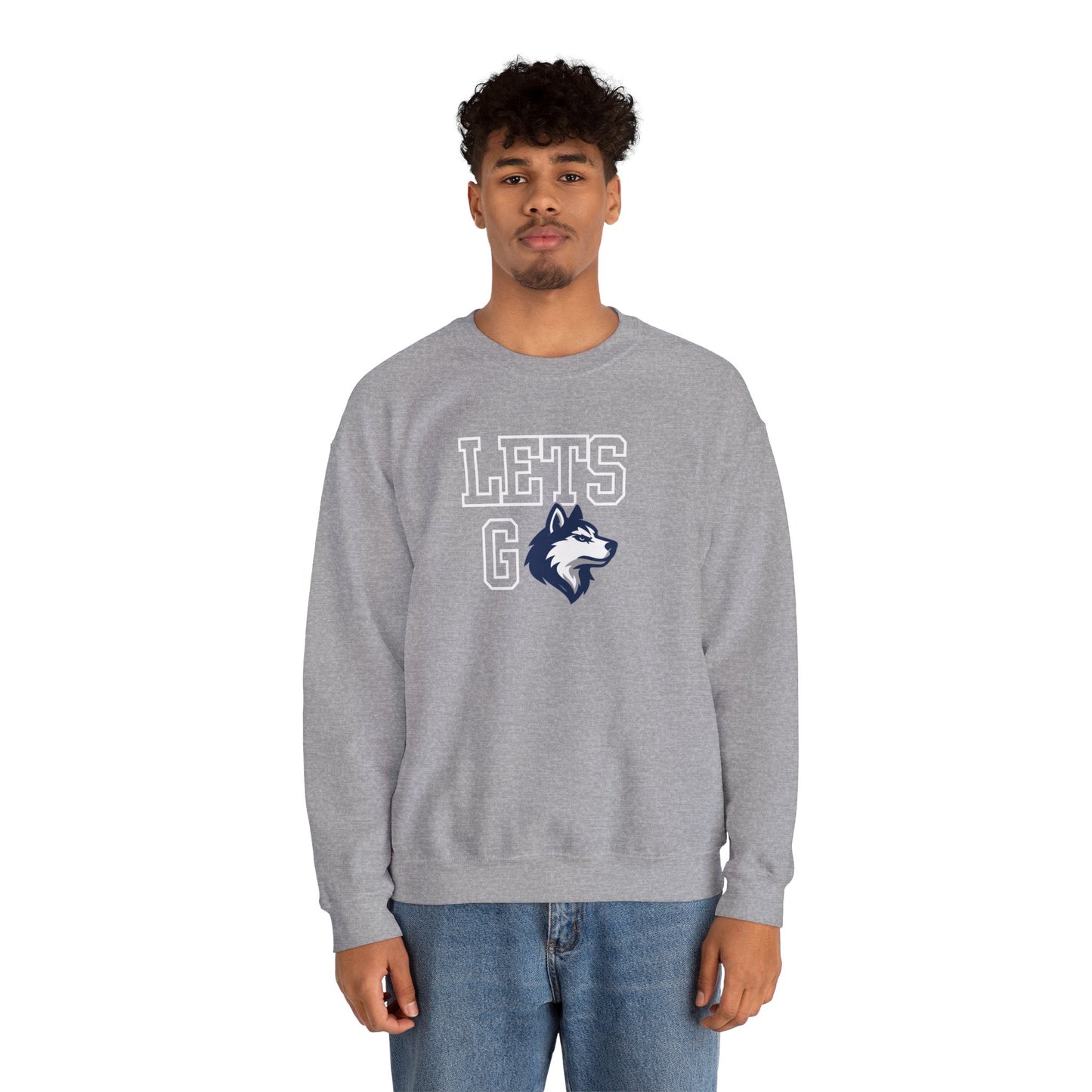 Huskies “Let’s Go” Crewneck