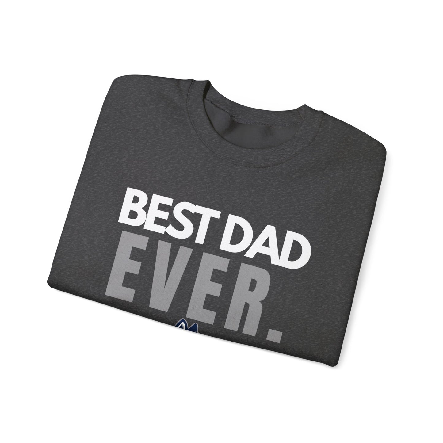 Huskies Dad BoldMark Crewneck