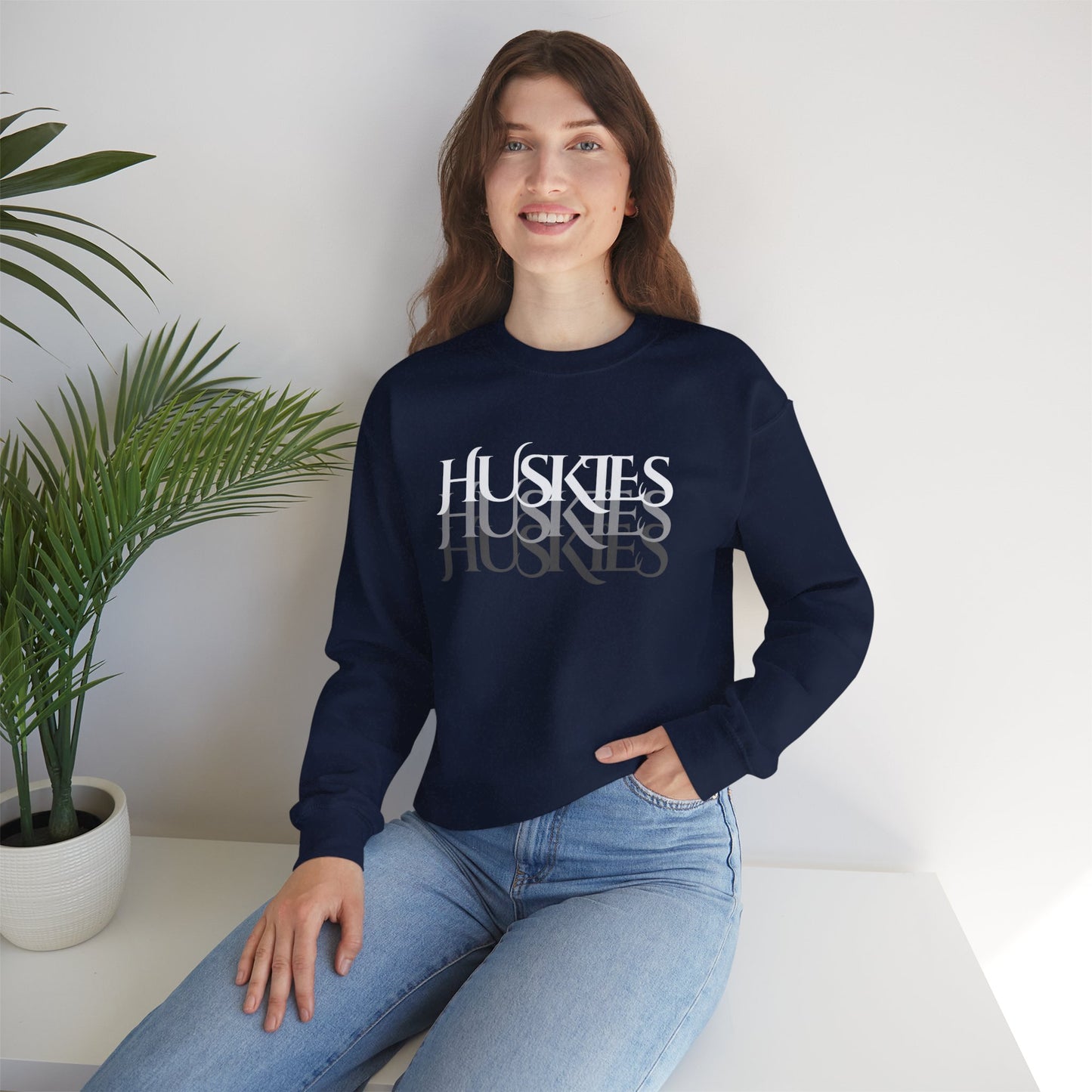 Huskies MirrorMark Crewneck