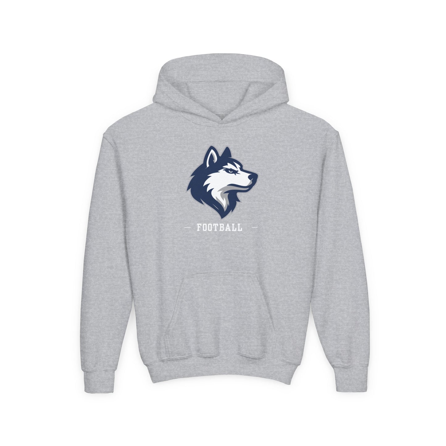 Huskies Football CrestLine Youth Hoodie